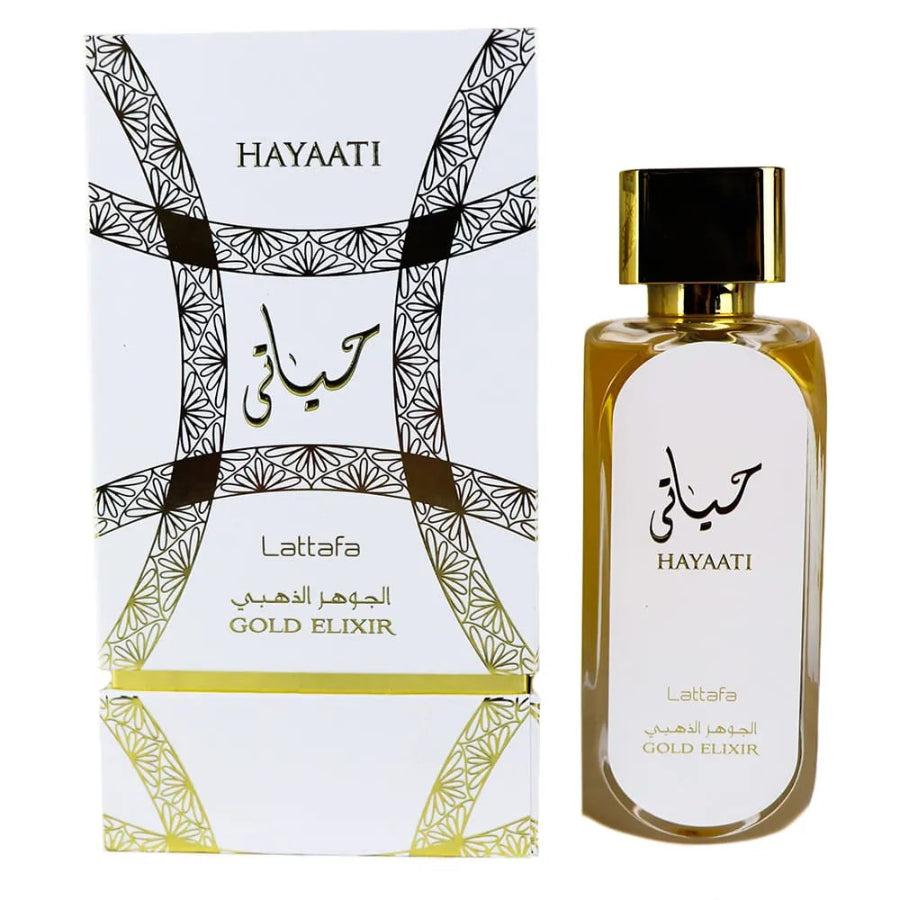 Lattafa Hayaati Gold Elixir 100ml EDP | Unisex Perfume| Essencevia