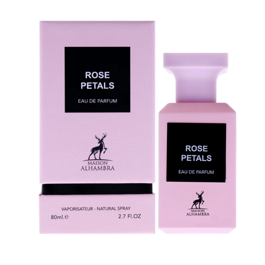 Essencevia-Maison Alhambra Rose Petals 80ml EDP (Unisex) - Perfume